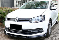 Volkswagen Polo 2010-2017 Front Lip DPT V-2 (Gloss Black) photo 2
