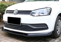 Volkswagen Polo 2010-2017 Front Lip DPT V-2 (Gloss Black) photo 4