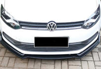 Volkswagen Polo 2010-2017 Front Lip DPT V-2 (Gloss Black) photo 5