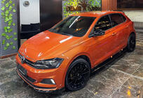 Volkswagen Polo 2017- Front Lip DPT V-1 (Gloss Black) photo 1