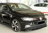 Volkswagen Polo 2017- Front Lip DPT V-1 (for GTI, Gloss Black) photo 2