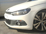 Volkswagen Scirocco 2008-2017 Front Lip Spoiler DPT (2008-2017, Gloss Black) photo 1