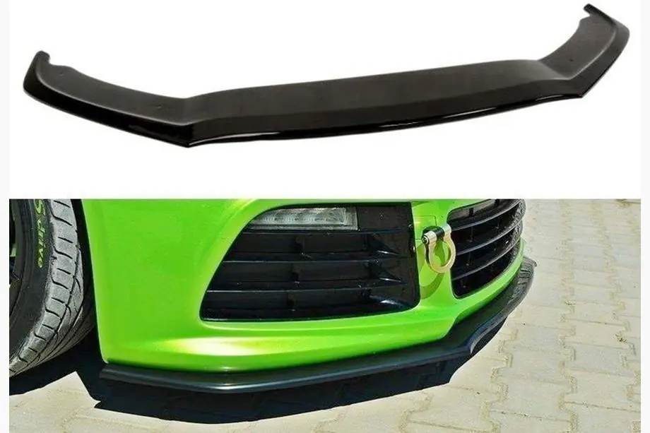 Volkswagen Scirocco 2008-2017 Front lip spoiler DPT V1 (2008-2013, gloss black) Image