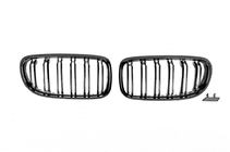 BMW 3 Series E90/E91 2005-2011 M-Look Kidney Grilles (2008-2011, Gloss Black) photo 3