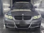 BMW 3 Series E90/E91 2005-2011 Kidney Grilles M-Look (for E-90/91, 2005-2008, Gloss Black) photo 2