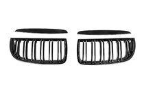 BMW 3 Series E90/E91 2005-2011 Kidney Grilles M-Look (for E-90/91, 2005-2008, Gloss Black) photo 3