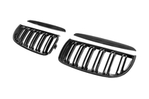 BMW 3 Series E90/E91 2005-2011 Kidney Grilles M-Look (for E-90/91, 2005-2008, Gloss Black) photo 10