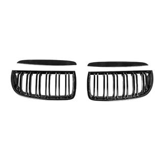 Kidney Grilles M-Look (for E-90/91, 2005-2008, Gloss Black) photo 3