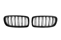 BMW 3 Series F30/F31 2012-2019 Kidneys M-Look (Gloss Black) photo 3