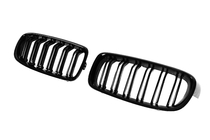 BMW 3 Series F30/F31 2012-2019 Kidneys M-Look (Gloss Black) photo 4