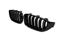 BMW 4 Series F32/F33/F36 2012-2020 Kidneys M-Look (Gloss Black) photo 4