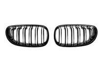 BMW 5 Series E60/E61 2003-2010 Kidneys M-Look (Gloss Black) photo 3