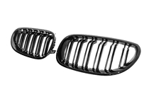 BMW 5 Series E60/E61 2003-2010 Kidneys M-Look (Gloss Black) photo 4