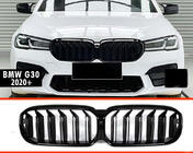 BMW 5 Series G30/G31 2017–2023 Kidney grilles M-Look (2021-2023, gloss black) photo 3