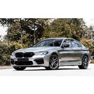 Kidney grilles M-Look (2021-2023, gloss black) BMW 5 Series G30/G31 2017–2023 photo 1