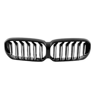 Kidney grilles M-Look (2021-2023, gloss black) BMW 5 Series G30/G31 2017–2023 photo 2