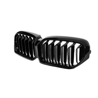 Kidney grilles M-Look (2021-2023, gloss black) BMW 5 Series G30/G31 2017–2023 photo 4