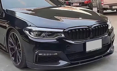 BMW 5 Series G30/G31 2017–2023 Kidney Grilles M-Look (2017-2020, Gloss Black) photo 3