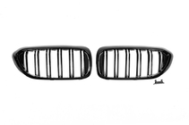 BMW 5 Series G30/G31 2017–2023 Kidney Grilles M-Look (2017-2020, Gloss Black) photo 2