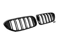 BMW 5 Series G30/G31 2017–2023 Kidney Grilles M-Look (2017-2020, Gloss Black) photo 6