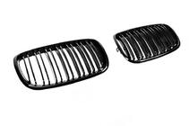 BMW X5 E70 2007-2013 Kidneys M-Look (Gloss Black) photo 7