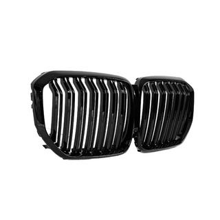 Kidney Grilles M-Look DPT (2018-2022, Gloss Black) BMW X5 G05 2019–2026 photo 4