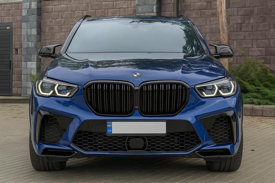 BMW X5 G05 2019–2026 Kidney Grilles M-Look DPT (2018-2022, Gloss Black) Image