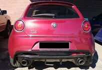 Alfa Romeo MiTo 2008-2018 Rear Diffuser DPT (Gloss Black) photo 2