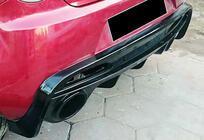 Alfa Romeo MiTo 2008-2018 Rear Diffuser DPT (Gloss Black) photo 1