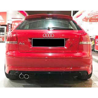 Rear Diffuser DPT (2005-2008, Coupe, Gloss Black) Audi A3 2003-2012 photo 1