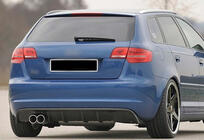 Audi A3 2003-2012 Rear Diffuser DPT (2008-2010, Gloss Black) photo 4