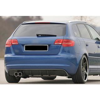 Rear Diffuser DPT (2008-2010, Gloss Black) Audi A3 2003-2012 photo 4