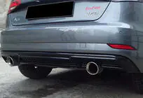 Audi A3 2012-2020 DPT rear diffuser (HB, 2017-2020, gloss black) photo 4
