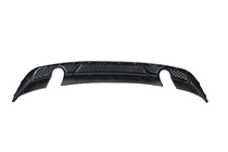 Audi A3 2012-2020 Rear diffuser DPT (2017-2020, Sedan, gloss black) photo 6
