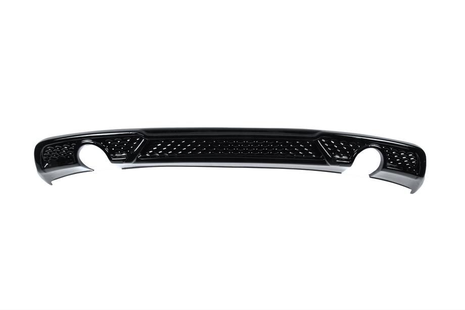 Audi A3 2012-2020 Rear diffuser DPT (2017-2020, Sedan, gloss black) Image
