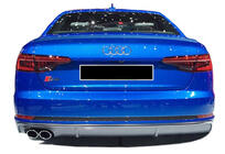 Audi A4 B9 2015-2024 DPT Rear Diffuser (2015-2019, Gloss Black) photo 1