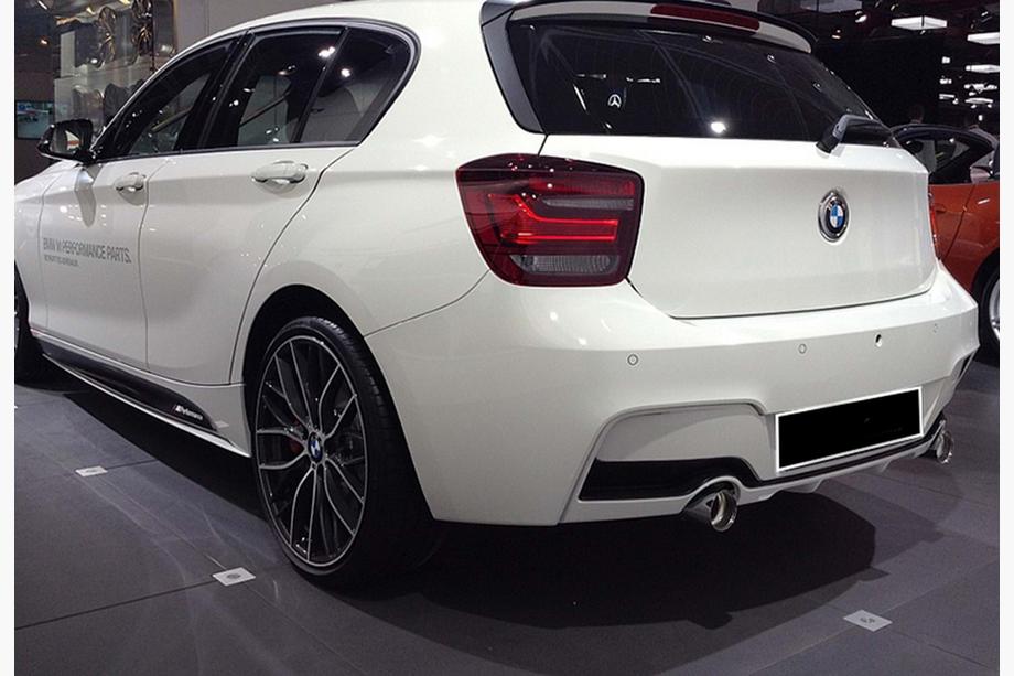 BMW 1 Series F20/F21 2011-2019 Rear Diffuser DPT (Gloss Black) Photo 2