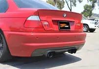 BMW 3 Series E46 1998-2006 Rear Diffuser DPT (2001-2006, Gloss Black) photo 1