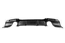 BMW 3 Series E90/E91 2005-2011 Rear Diffuser DPT V-4 (for E90 M-Sport, Gloss Black) photo 6