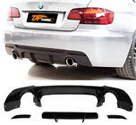 BMW 3 Series E92/E93 2006–2013 Rear Diffuser DPT (for E92 M-Sport, Gloss Black) photo 1