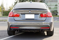 BMW 3 Series F30/F31 2012-2019 Rear Diffuser DPT V-4 (for M-Performance, Gloss Black) photo 2