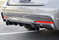 BMW 3 Series F30/F31 2012-2019 Rear Diffuser DPT V-4 (for M-Performance, Gloss Black) photo 3