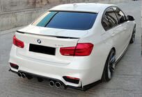BMW 3 Series F30/F31 2012-2019 Rear Diffuser DPT V-1 (for M3, Gloss Black) photo 2