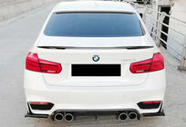 BMW 3 Series F30/F31 2012-2019 Rear Diffuser DPT V-1 (for M3, Gloss Black) photo 5
