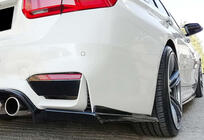 BMW 3 Series F30/F31 2012-2019 Rear Diffuser DPT V-1 (for M3, Gloss Black) photo 7