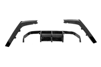 BMW 3 Series F30/F31 2012-2019 Rear Diffuser DPT V-2 (for Vorstainer, Gloss Black) photo 4
