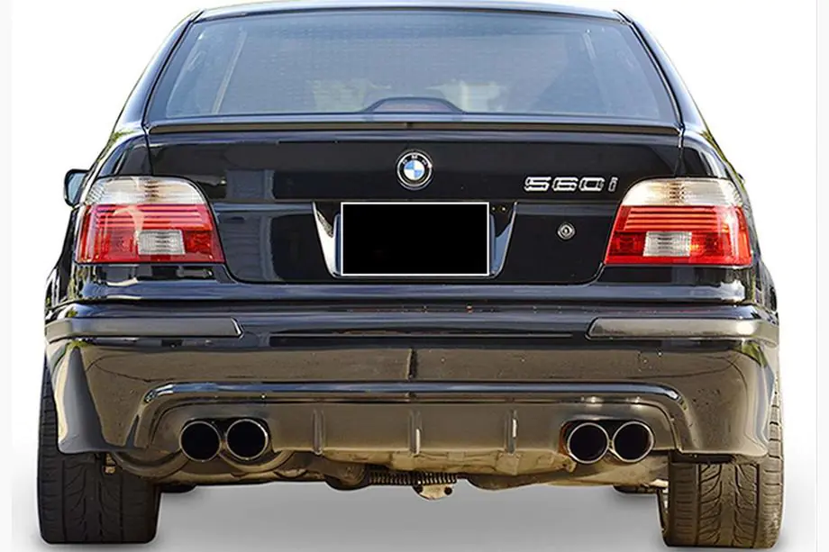 BMW 5 Series E39 1996-2003 Rear Diffuser DPT (for M-5, Gloss Black) Image