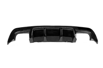 BMW 5 Series E60/E61 2003-2010 Rear Diffuser DPT V-2 (for M-Sport, Gloss Black) photo 7