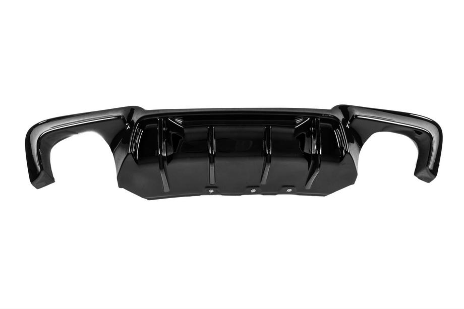BMW 5 Series F10/F11 2010–2016 Rear Diffuser CS-Style DPT (for M5, Gloss Black, Vacuum Formed) Photo 8