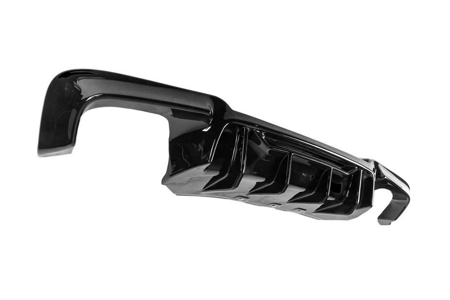 BMW 5 Series F10/F11 2010–2016 Rear Diffuser CS-Style DPT (for M5, Gloss Black, Vacuum Formed) Photo 9